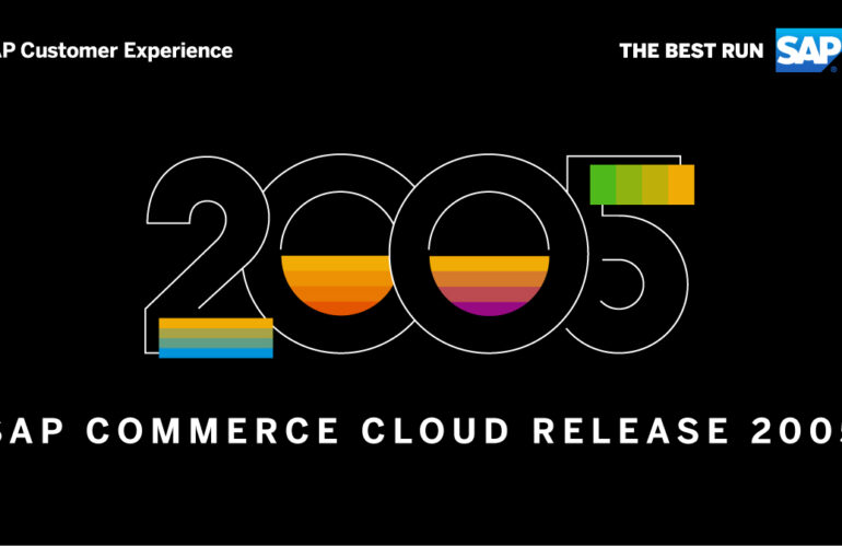 SAP released Commerce Cloud 2005